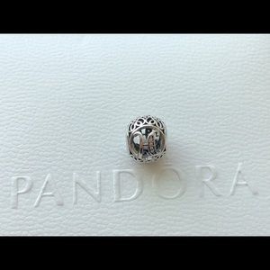 PANDORA charm LETTER H CHARM